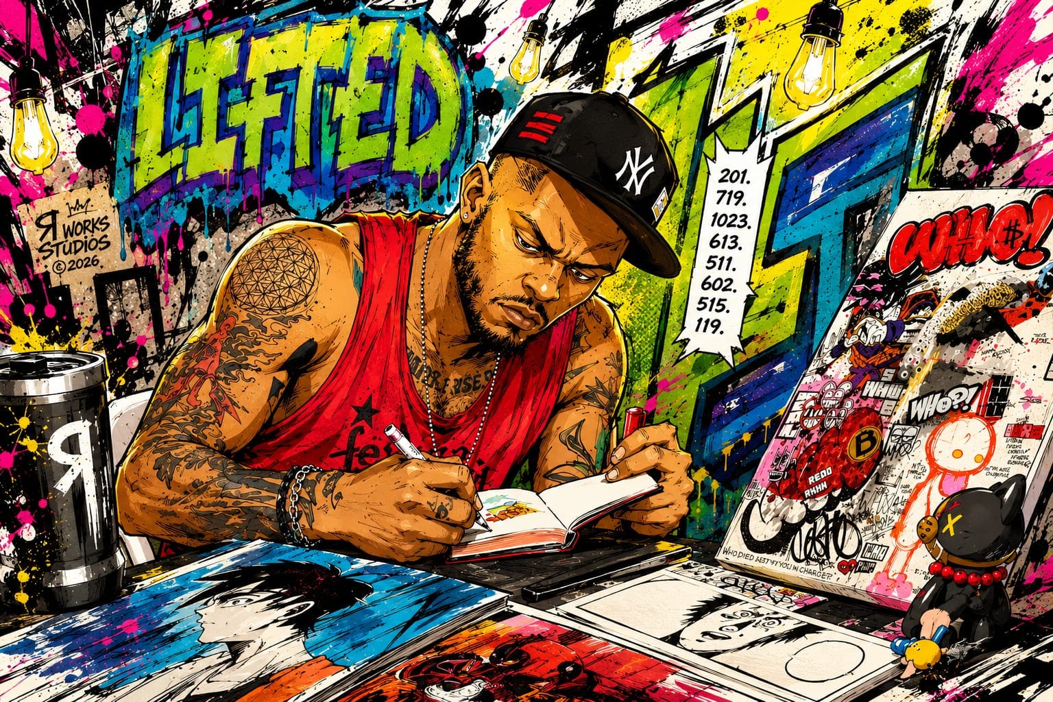 Bloody Ink & Neon Smoke: Inside Jersey City’s Underground Creative Engine