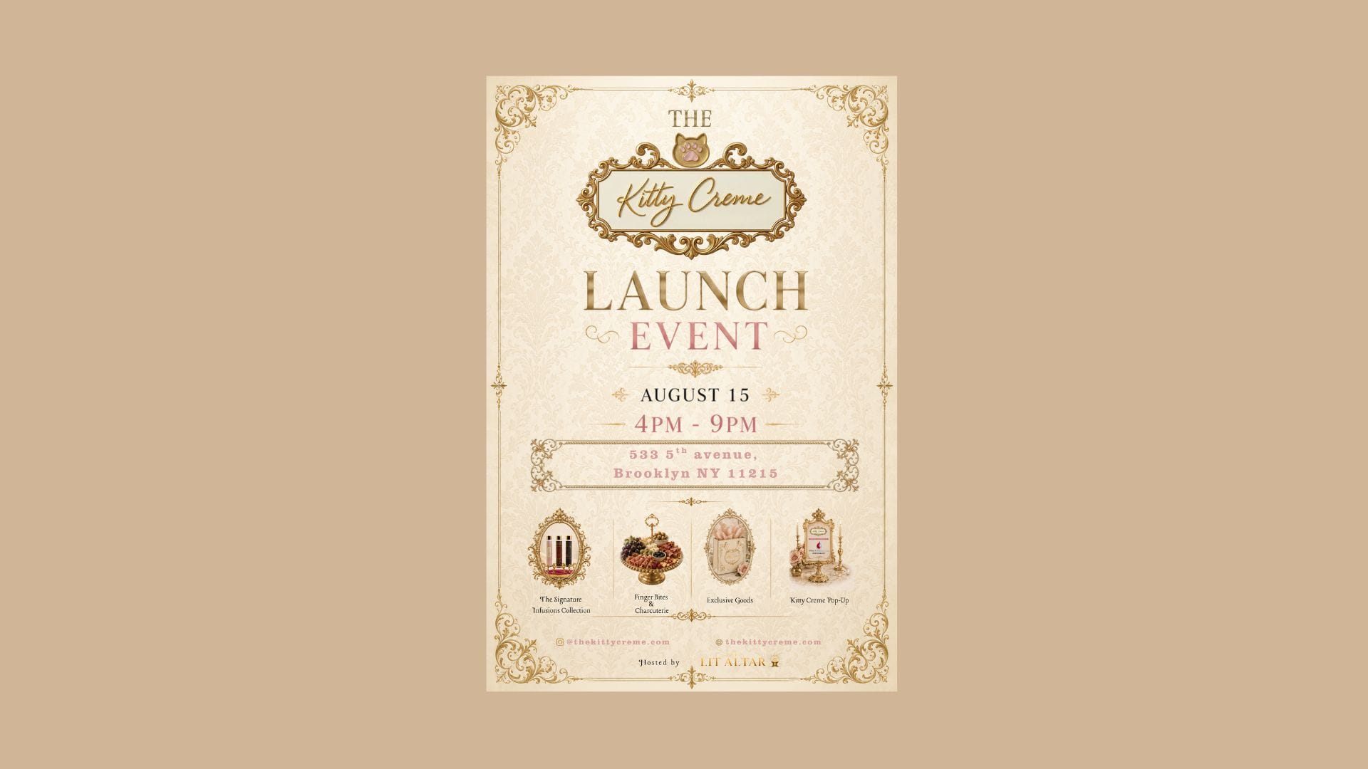 Kitty Creme Launches Luxury Infused Pre-Rolls in New York at Brooklyn Event