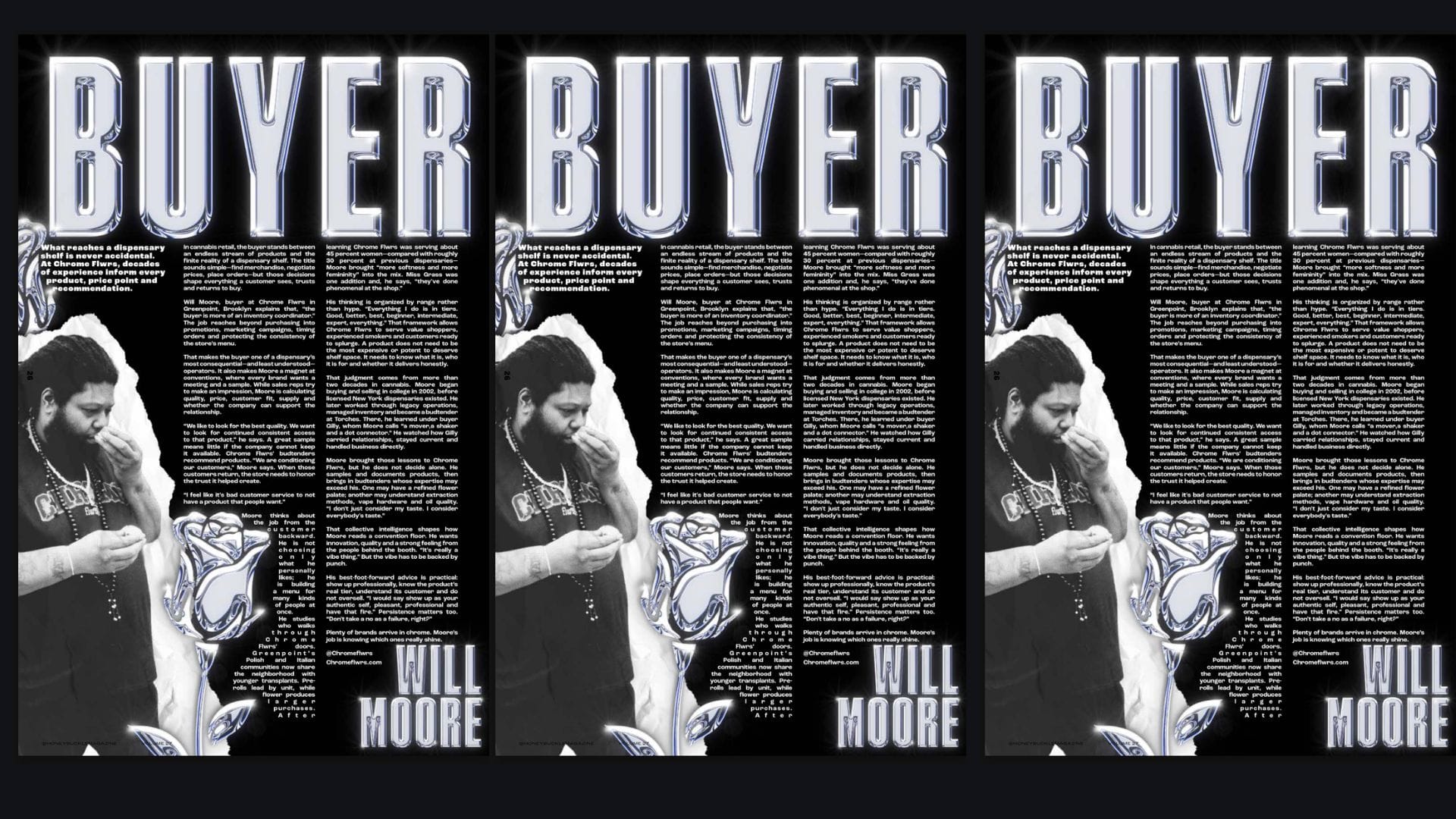 Inside the Buyer’s Mind: Will Moore on Curating Chrome Flwrs’ Cannabis Menu