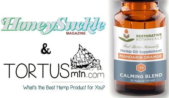 Restorative Botanicals Calming Blend 133 mg Tincture...Energizing Effects in a Flavorful Full-Spectrum Hemp Extract (Video)