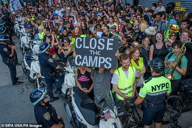Anti-ICE Protest in New York Results in 100 Arrests, Blocks Traffic on Major Highway