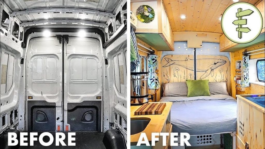 Van life, before and after