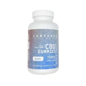 Lunch Box Alchemy CBD sleep gummies