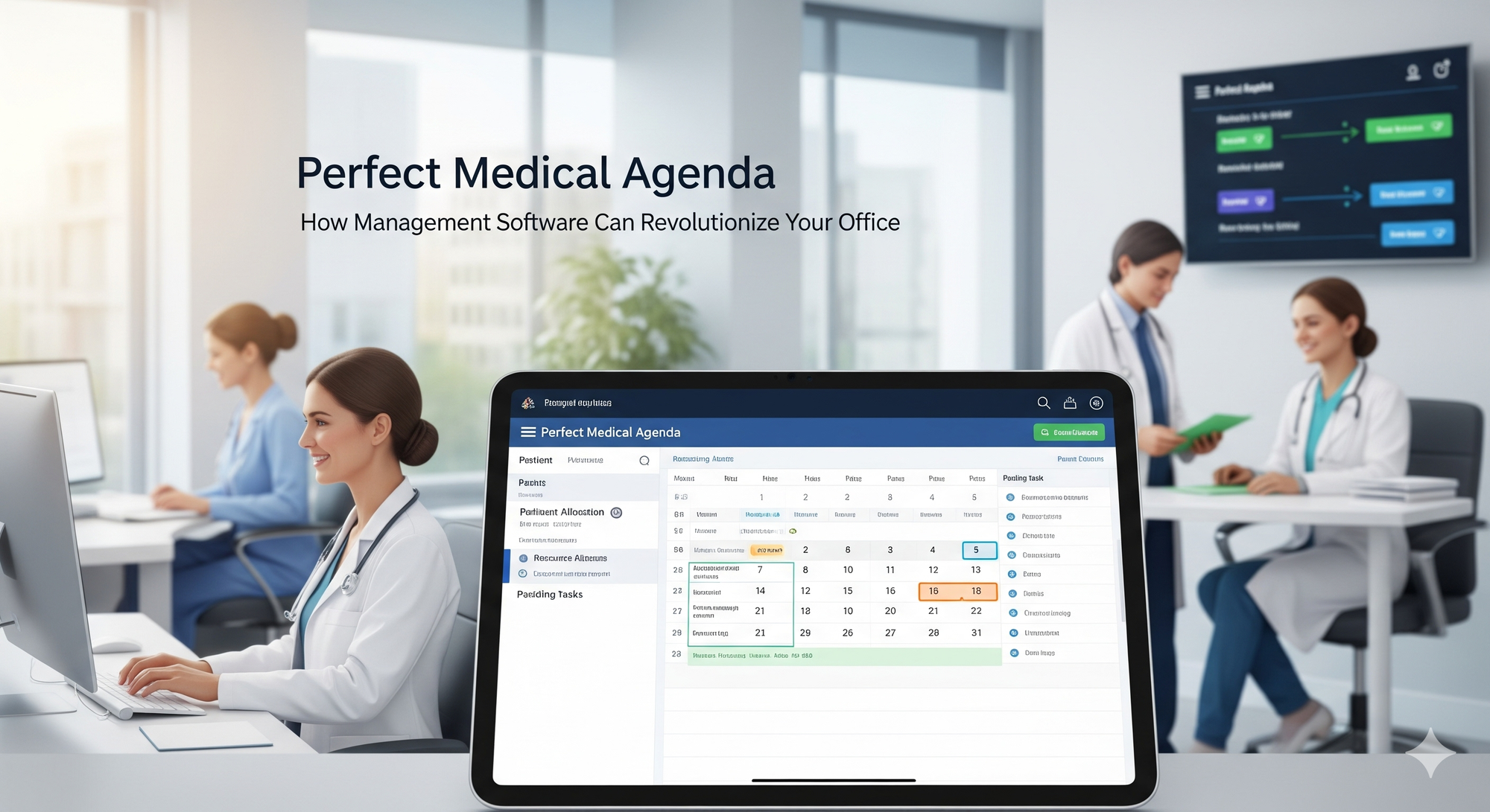 Agenda Médica Perfecta: Cómo un Software de Gestión Puede Revolucionar su Consultorio