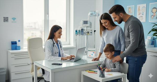 Importancia de la confianza entre médico, padres y niño en la salud infantil
