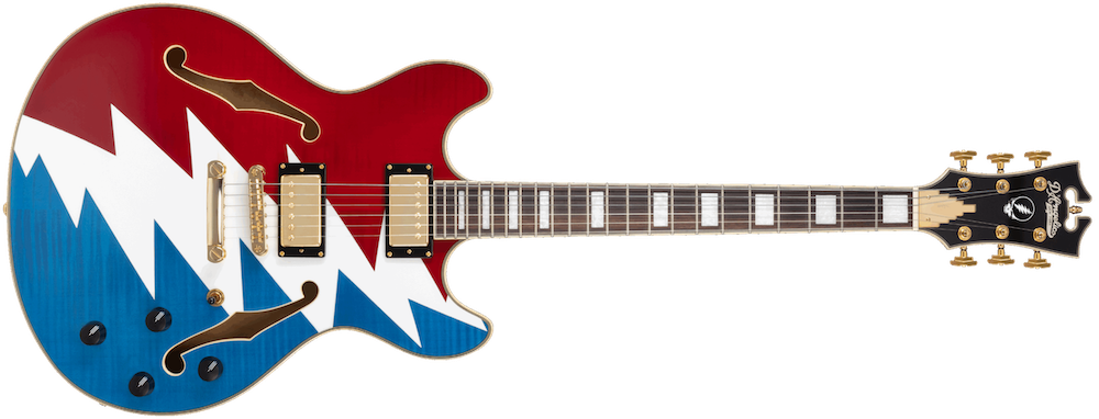 D'Angelico Premier Grateful Dead DC Guitar