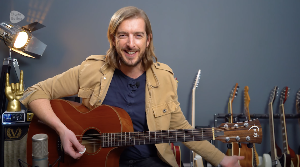 Flat 3 Progressions, Andy Crowley, Positive Grid Spark