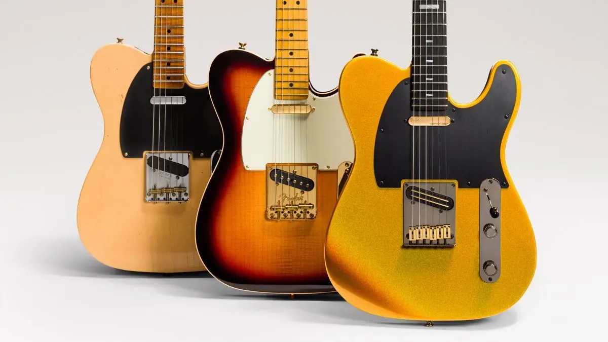 Fender Limited Edition 75th Anniversary Telecasters | (Image credit: Fender)