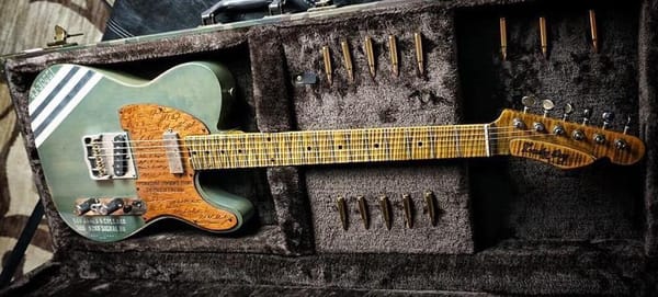 Just the Two of Us, Lucky Dog Guitars, Ariel Posen Signature Strat