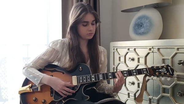 Jazz Guitarist Dominyka Mauliūtė