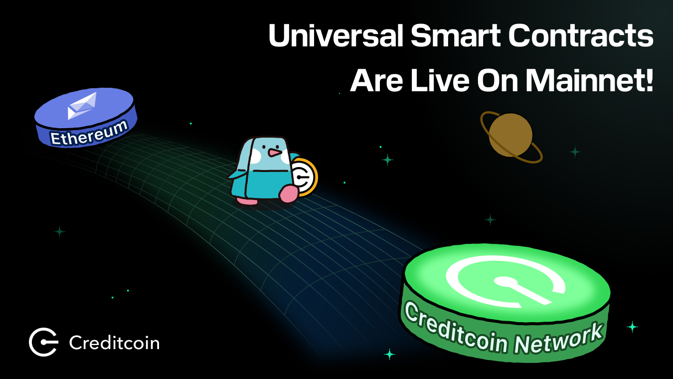 Universal Smart Contracts are live on Creditcoin mainnet