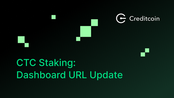 Creditcoin Network Update: New Staking Dashboard URLs