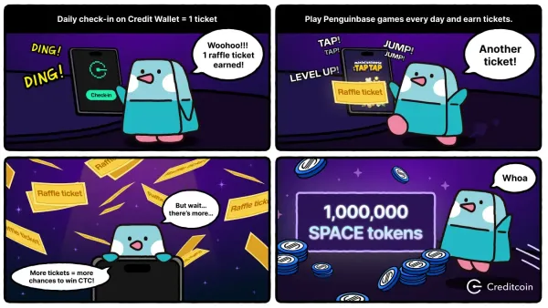 Presenting: Credit Wallet’s ‘1 Million SPACE Token Giveaway!’